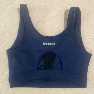 Ivy Park Navy Blue Sports Bra